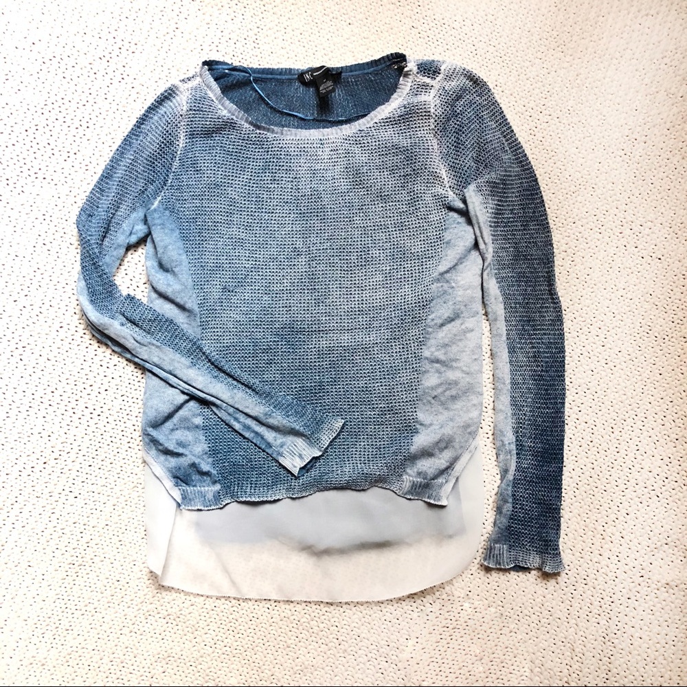INC sweater blue